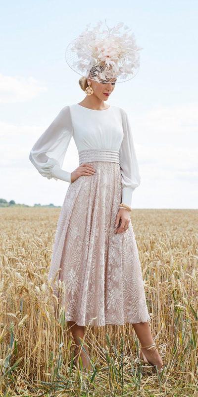 Eleghant Sheath Long Sleeve Ankle-length Mother of Bride and Groom Dress Evening Dress