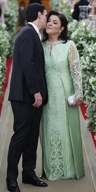 Eleghant Sheath Plus Size Lace Mint Green Mother of Bride and Groom Dress Evening Dress