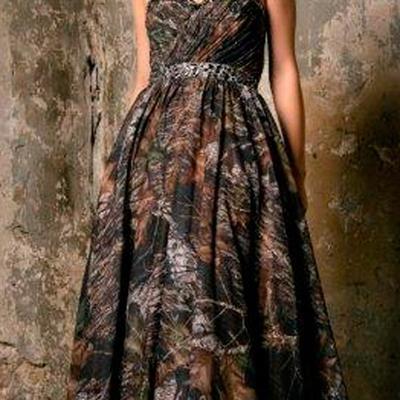 Camo country sweetheart wedding dress wedding bridal gowns