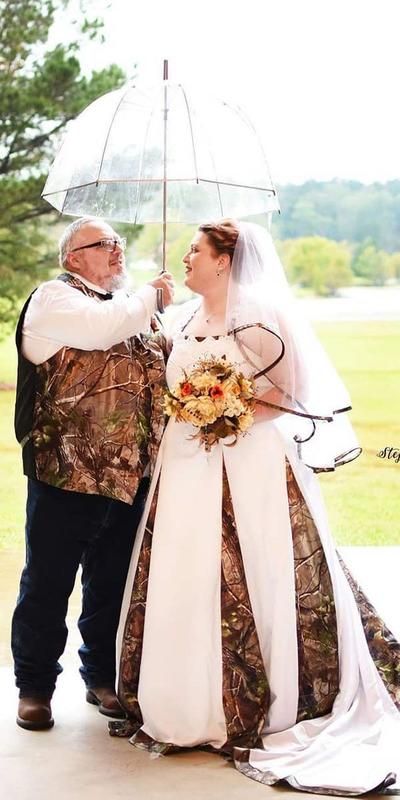 Plus Size White Camo Country Sweetheart Wedding Dress Wedding Bridal Gowns
