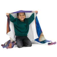 "Symbiosis" Throw Blanket  - Thumbnail 5