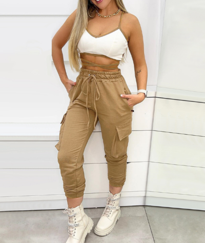 Casual Fashion Khaki Pants