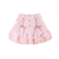 Love Kawaii Cute Pink Frilly Outfit skirts - Thumbnail 5