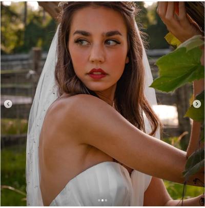 Simple Ombre Grey Mermaid Wedding Dress Wedding Bridal Gowns