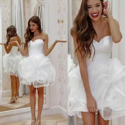 Short Wedding Dresses Bridal Gown WBD509