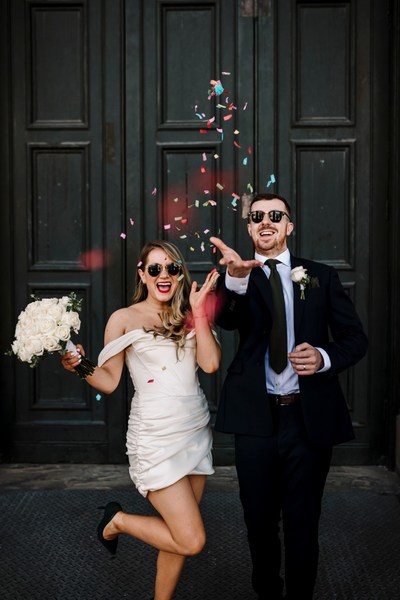 Mini Short Sheath Wedding Dress Bridal Gowns