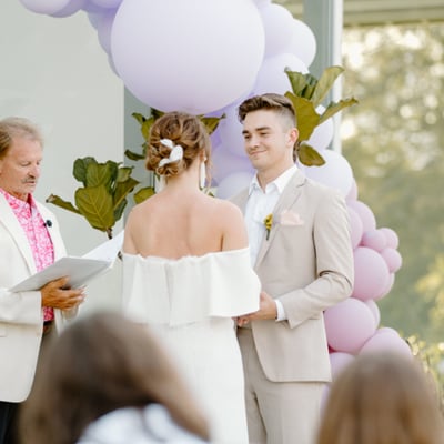 Beach simple boho wedding dress bridal gown - Thumbnail 3