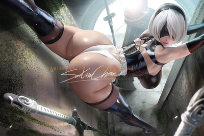 2B Back Kabedon Poster #473