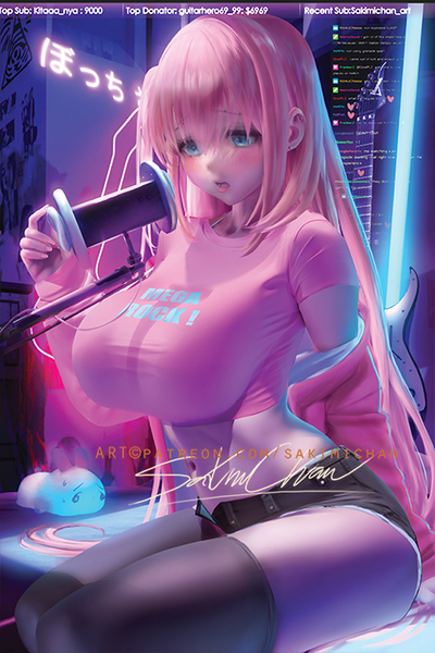 Bocchi The Streamer Poster #474