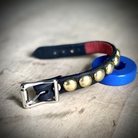 Gold Big Dome Studs Wristband - Thumbnail 1