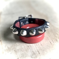 Stamped Standard British stud wristband  - Thumbnail 1