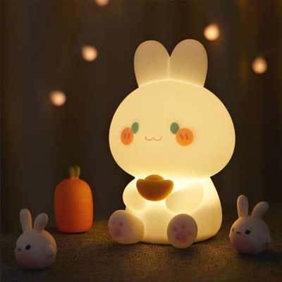 Home/kawaii fashion clothes new arrival/ cute led cartoon bunny lamp - Thumbnail 4