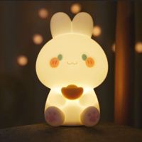 Home/Kawaii Fashion Clothes New Arrival/ Cute LED Cartoon Bunny Lamp - Thumbnail 1