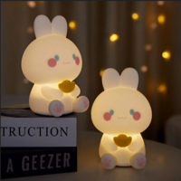 Home/Kawaii Fashion Clothes New Arrival/ Cute LED Cartoon Bunny Lamp - Thumbnail 3