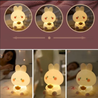 Home/Kawaii Fashion Clothes New Arrival/ Cute LED Cartoon Bunny Lamp - Thumbnail 7