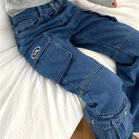 RETRO POCKETS JEANS - Thumbnail 2