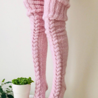Elegant Wool Socks And Stockings - Thumbnail 2