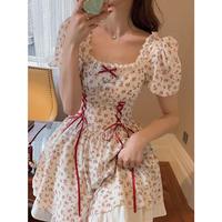 Mori Girl Floral Lace Dress - Thumbnail 6