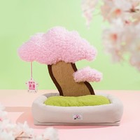 Under the Sakura Tree Peaceful Cherry Blossom Decoration Cats Dogs Pets Beds House Scratching Post - Thumbnail 7