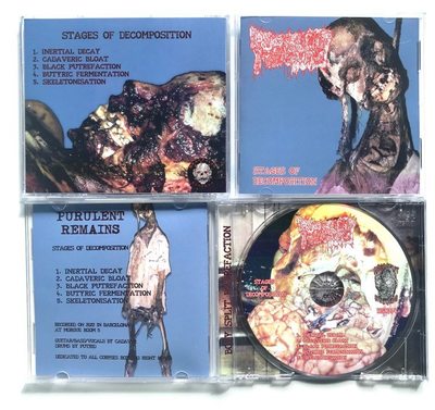 Purulent Remains - "Stages of Decomposition" CD