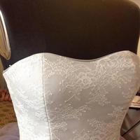 White and Blue Wedding Dresses, Colored Bridal Gowns,1497 - Thumbnail 2