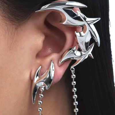 Free shipping-cyber punk dart earrings - Thumbnail 2