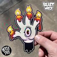 HAND OF GOLLY Vinyl Sticker - Thumbnail 1