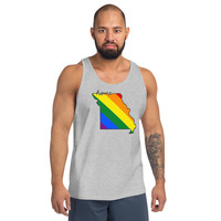 Home, Missouri rainbow tank top - Thumbnail 1