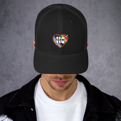 Kansas city pride trucker cap - Thumbnail 3