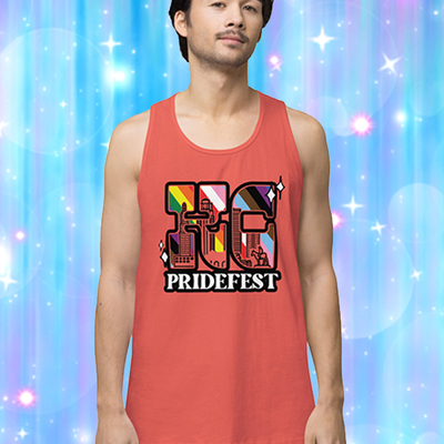Kansas city pridefest 2022 men’s premium tank top - Thumbnail 3