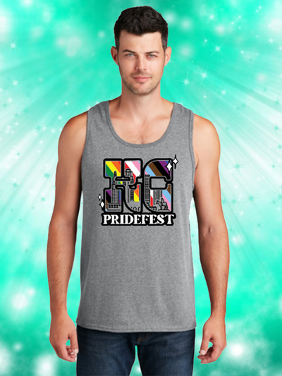 KC Pridefest 2022 Men’s premium athleric tank top