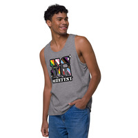 KC Pridefest 2022 Men’s premium athleric tank top - Thumbnail 1