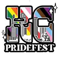 KC Pridefest 2022 Heather orange unisex t-shirt - Thumbnail 1