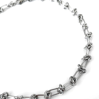 Free Shipping-BARBED NECKLACE - Thumbnail 2