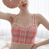 Vintage Plaid Swimsuit Bikini - Thumbnail 3