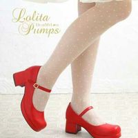 Sweet Princess Retro Chunky Heel Round Toe Platform High Heels - Thumbnail 8