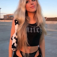 Pink Rhinestone Tank Top - Thumbnail 2