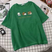 Cat Box Print Short Sleeve T-shirt  - Thumbnail 3