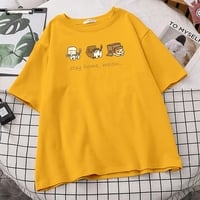 Cat Box Print Short Sleeve T-shirt  - Thumbnail 4
