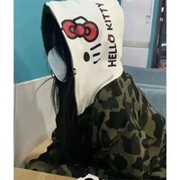 Kitty Cat Camouflage Hooded Sweatshirt - Thumbnail 3