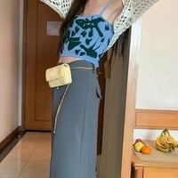 2pcs Hollow Smock + Tie Dye Tank Top - Thumbnail 6