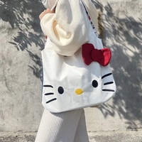 Kitty Cat Anime Tote Bag - Thumbnail 2