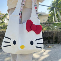 Kitty Cat Anime Tote Bag - Thumbnail 6