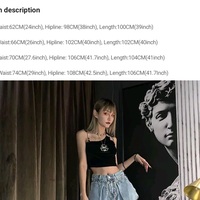 Removable Cut Out Wide Leg Jeans - Thumbnail 6