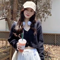 Pastel Knit V Neck Cardigan  - Thumbnail 7