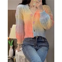 Rainbow V Neck Sweater - Thumbnail 3