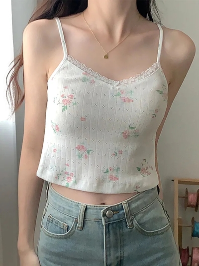 Floral Lace Camisole 