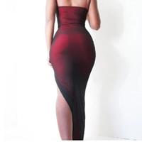 Mermaid Spaghetti Straps Prom Dresses,Side Slit Long Dresses,Women Sexy Dresses,1506 - Thumbnail 1