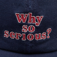 Free Shipping-"WHY SO SERIOUS" CAP - Thumbnail 7