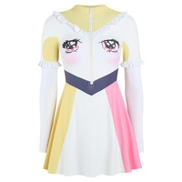 Kawaii Sailor Moon Print One-piece Swimsuit - Thumbnail 6